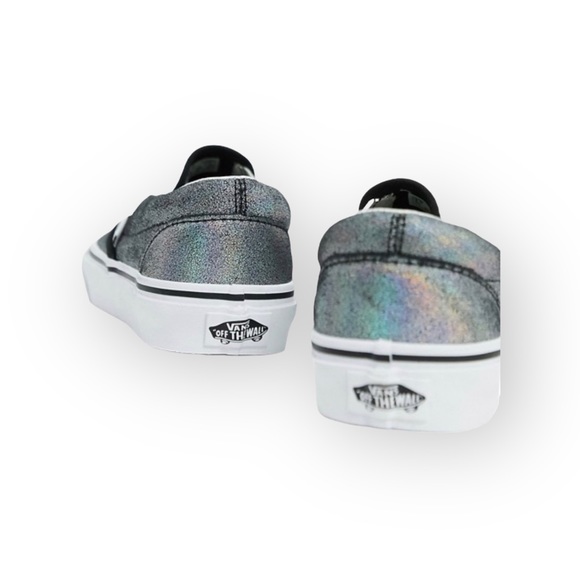 Vans Shoes - new Vans ™ ®✌︎︎ Prismatic Suede Slip On Sneakers ✌︎︎ Shiny Rainbow Reflective 6